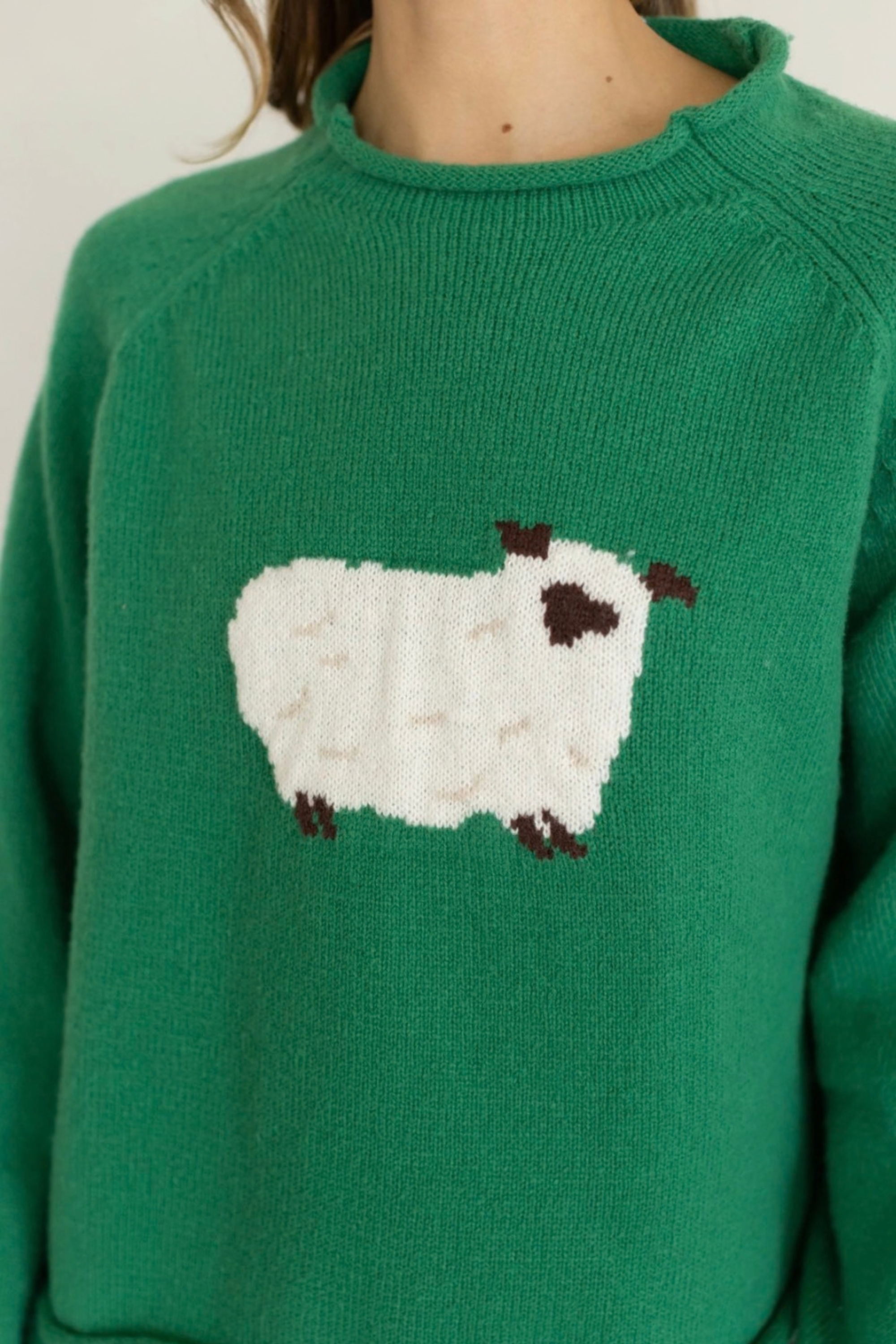 Lovely Lamb Sweater-Sweaters-Vixen Collection, Day Spa and Women's Boutique Located in Seattle, Washington