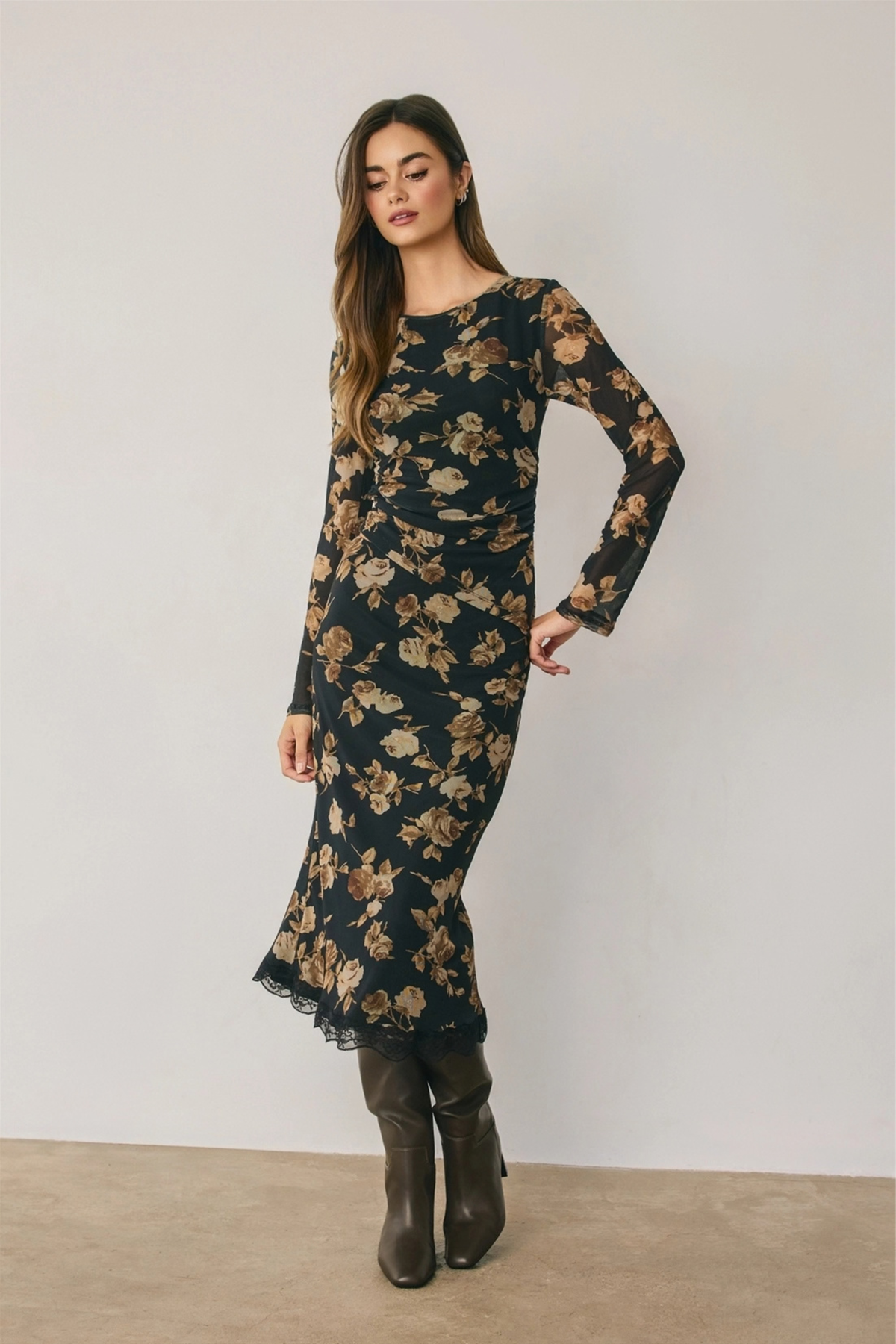 Lovely Leaves Top-Long Sleeves-Vixen Collection, Day Spa and Women's Boutique Located in Seattle, Washington