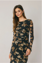 Lovely Leaves Top-Long Sleeves-Vixen Collection, Day Spa and Women's Boutique Located in Seattle, Washington