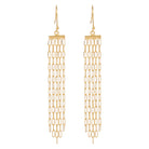 Chain Link Earrings-Earrings-Vixen Collection, Day Spa and Women's Boutique Located in Seattle, Washington