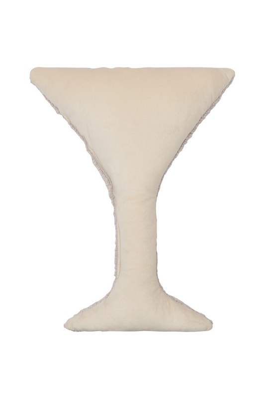 Martini Glass Hook Pillow-Pillows-Vixen Collection, Day Spa and Women's Boutique Located in Seattle, Washington