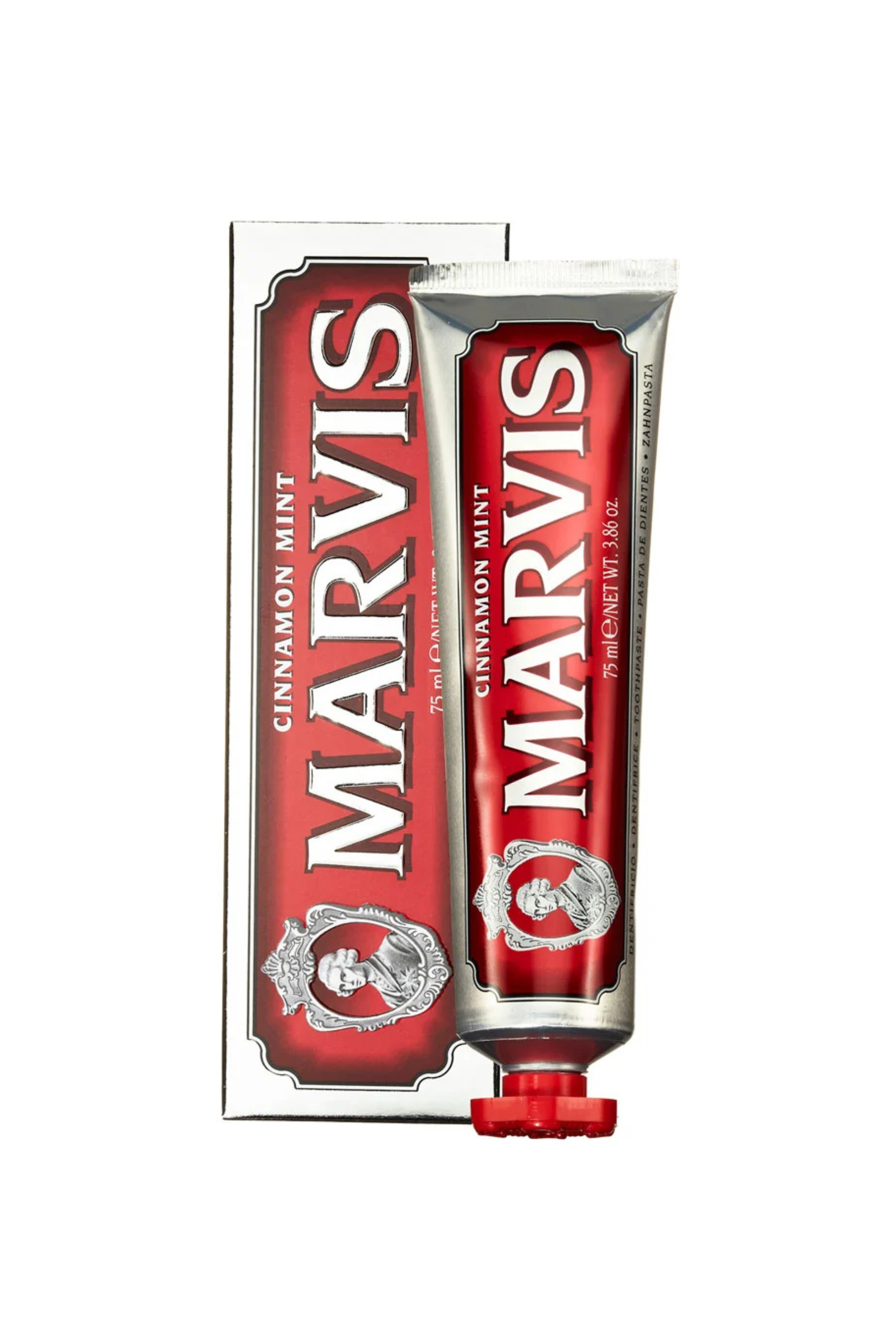 Marvis Cinnamon Mint Toothpaste-Beauty-Vixen Collection, Day Spa and Women's Boutique Located in Seattle, Washington