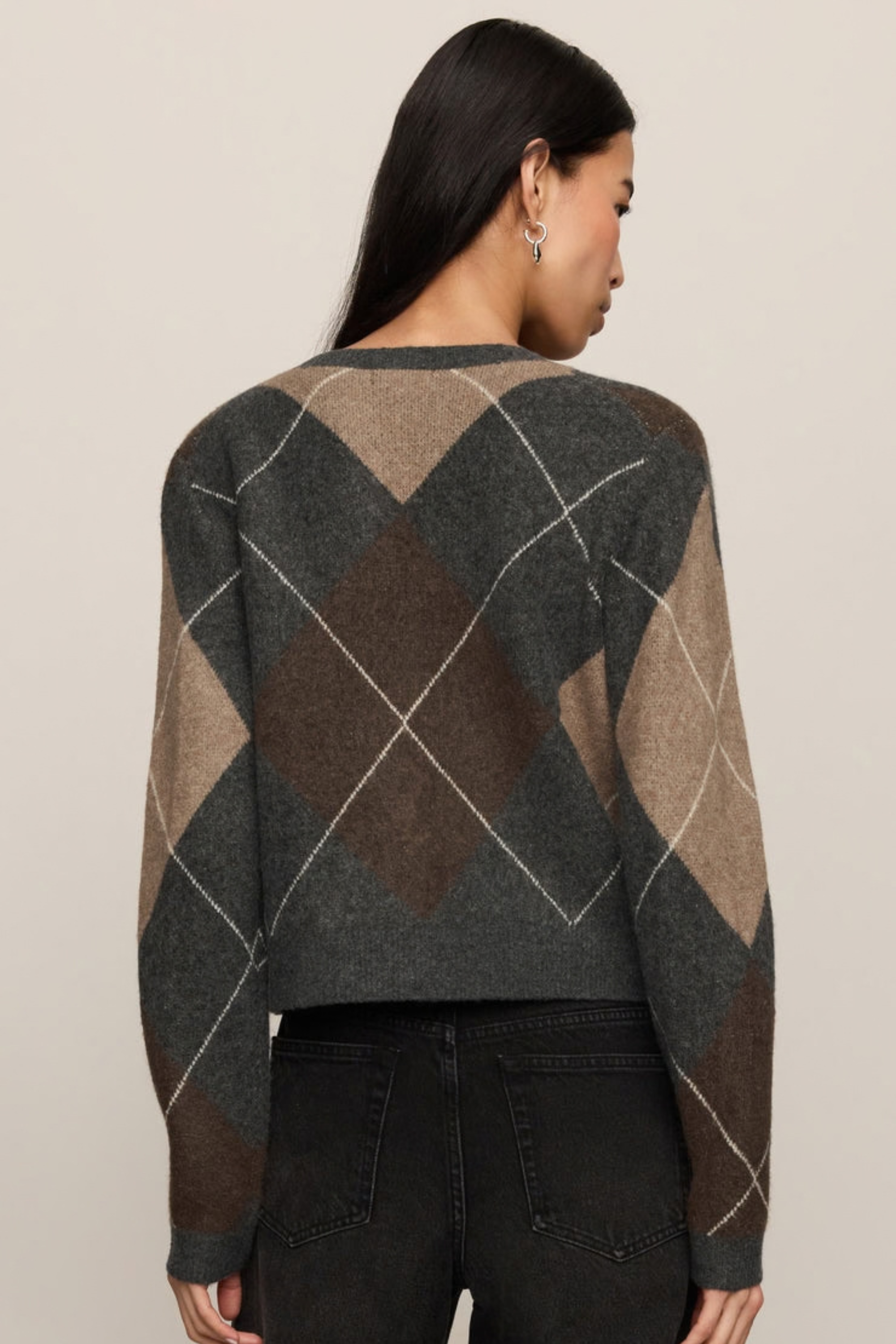 Medina Argyle Cardigan-Sweaters-Vixen Collection, Day Spa and Women's Boutique Located in Seattle, Washington