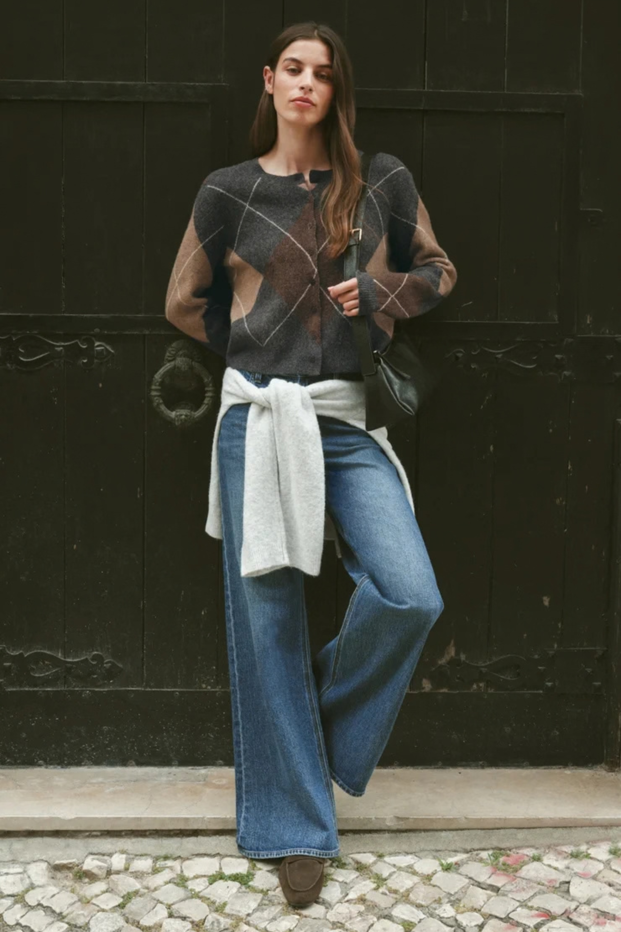 Medina Argyle Cardigan-Sweaters-Vixen Collection, Day Spa and Women's Boutique Located in Seattle, Washington
