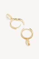Mercer Gemstone Mini Drop Earrings-Earrings-Vixen Collection, Day Spa and Women's Boutique Located in Seattle, Washington