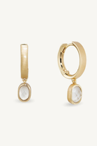 Mercer Gemstone Mini Drop Earrings-Earrings-Vixen Collection, Day Spa and Women's Boutique Located in Seattle, Washington