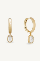 Mercer Gemstone Mini Drop Earrings-Earrings-Vixen Collection, Day Spa and Women's Boutique Located in Seattle, Washington