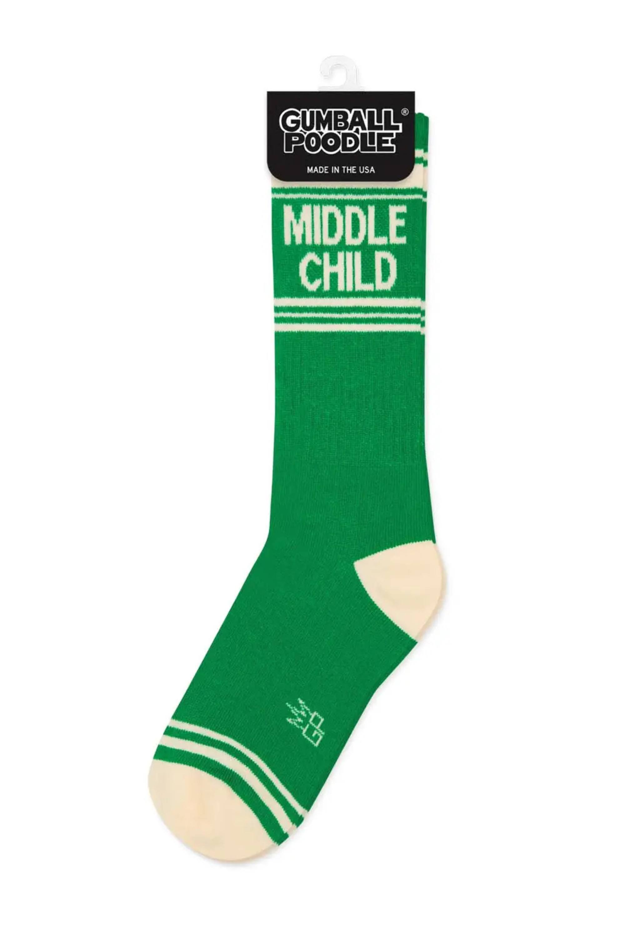 Middle Child Gym Crew Socks-Socks-Vixen Collection, Day Spa and Women's Boutique Located in Seattle, Washington