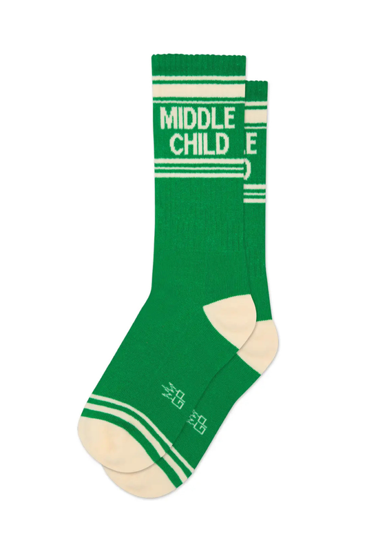 Middle Child Gym Crew Socks-Socks-Vixen Collection, Day Spa and Women's Boutique Located in Seattle, Washington