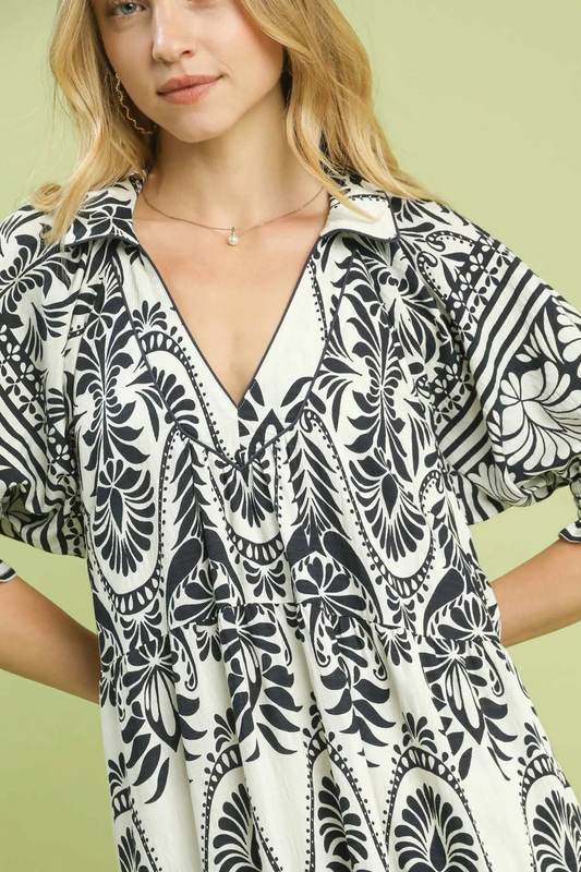 Midnight Tropics Midi Dress-Dresses-Vixen Collection, Day Spa and Women's Boutique Located in Seattle, Washington