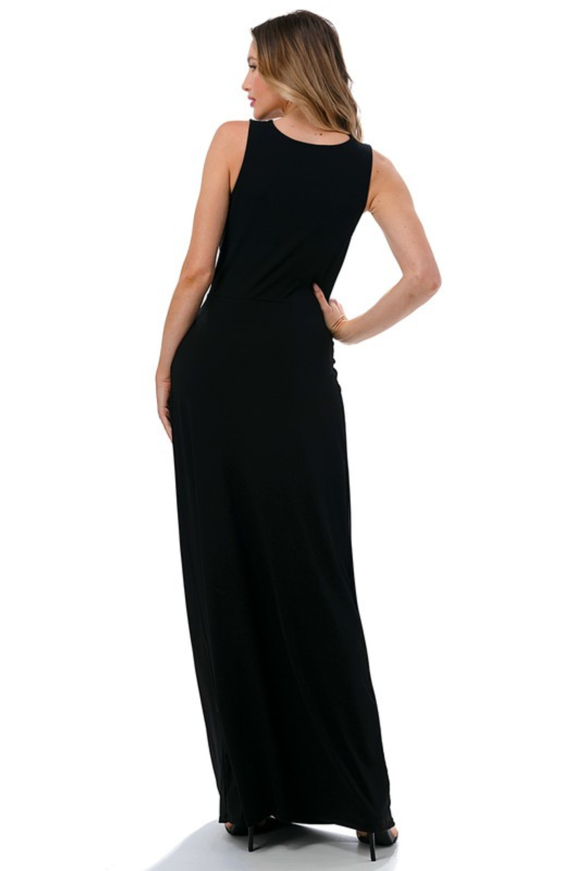 Midnight Twist Dress-Dresses-Vixen Collection, Day Spa and Women's Boutique Located in Seattle, Washington