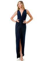 Midnight Twist Dress-Dresses-Vixen Collection, Day Spa and Women's Boutique Located in Seattle, Washington