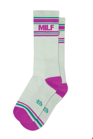 Milf Gym Crew Socks-Socks-Vixen Collection, Day Spa and Women's Boutique Located in Seattle, Washington