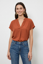 Mindy Top Jewel Tones-Short Sleeves-Vixen Collection, Day Spa and Women's Boutique Located in Seattle, Washington