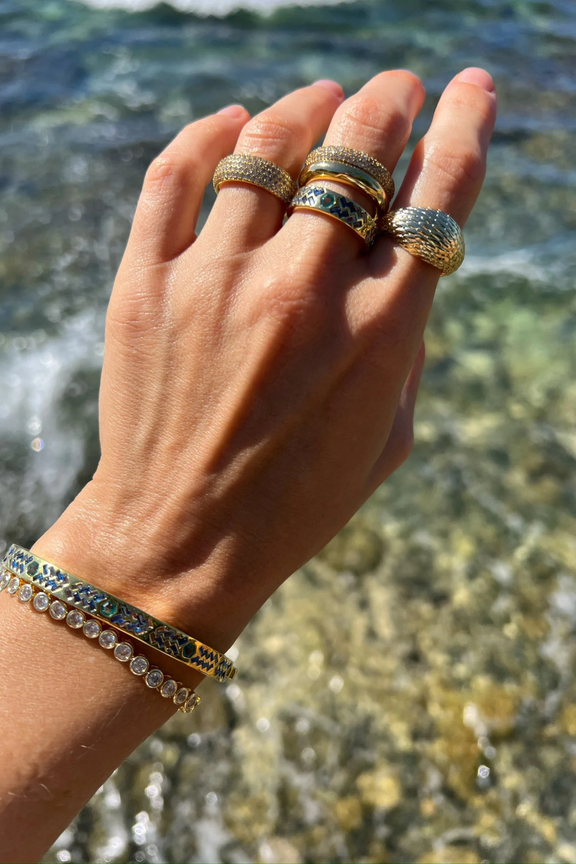 Mini Billionaire Ring-Rings-Vixen Collection, Day Spa and Women's Boutique Located in Seattle, Washington