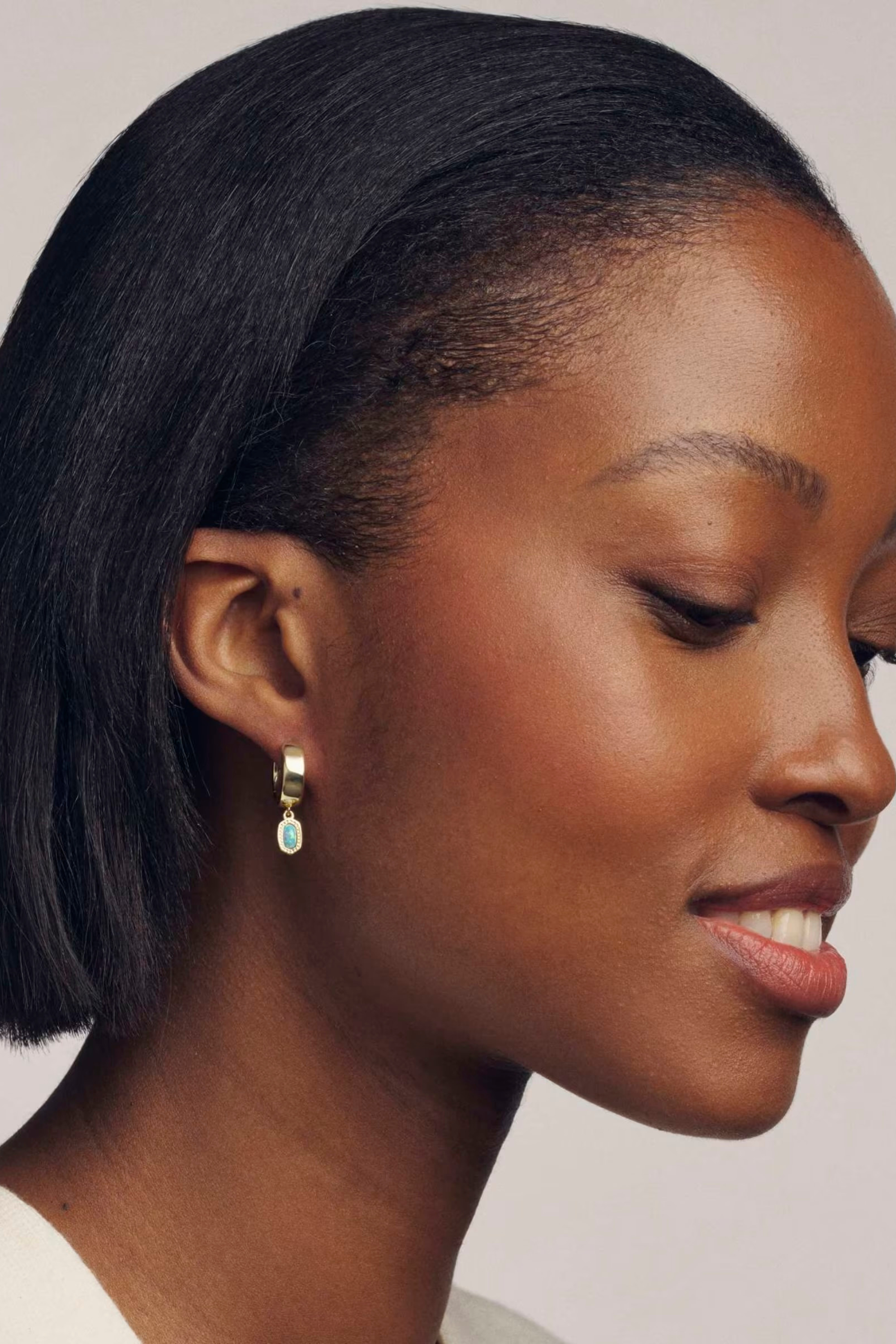 Mini Ellie Wide Huggie Earrings-Accessories-Vixen Collection, Day Spa and Women's Boutique Located in Seattle, Washington