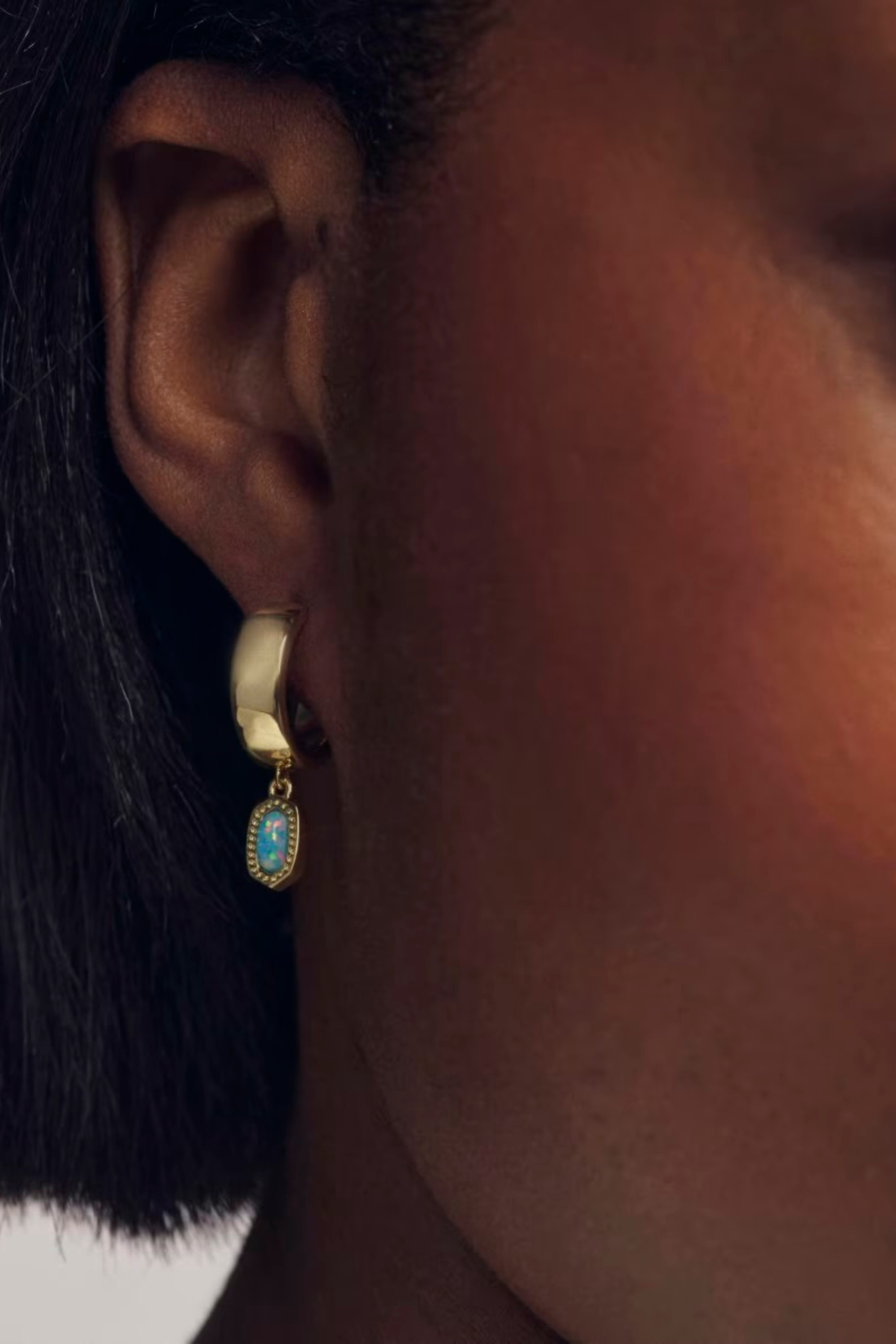 Mini Ellie Wide Huggie Earrings-Accessories-Vixen Collection, Day Spa and Women's Boutique Located in Seattle, Washington
