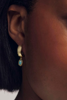 Mini Ellie Wide Huggie Earrings-Accessories-Vixen Collection, Day Spa and Women's Boutique Located in Seattle, Washington