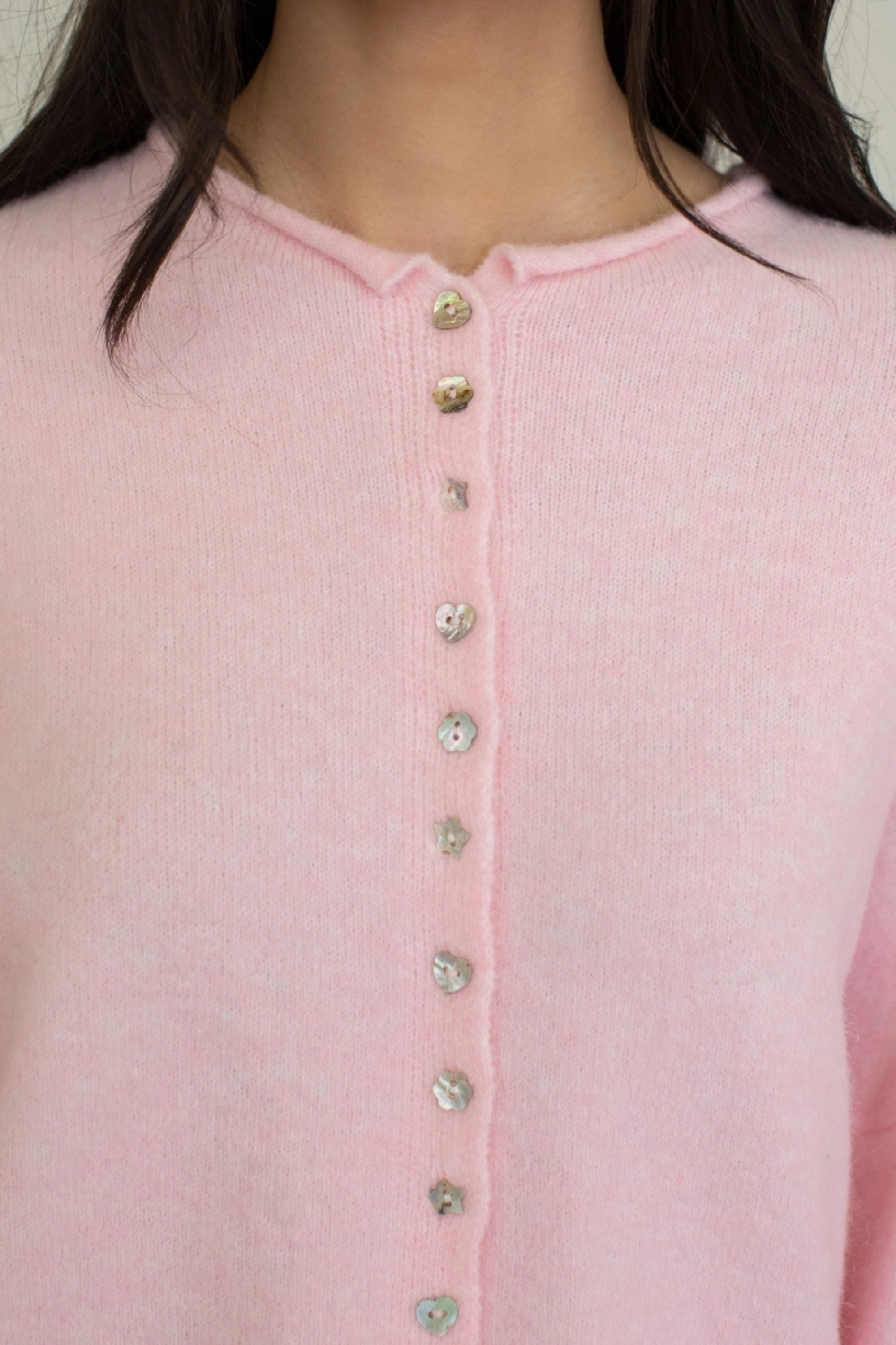 Mismatched Buttons Piper Cardigan-Sweaters-Vixen Collection, Day Spa and Women's Boutique Located in Seattle, Washington