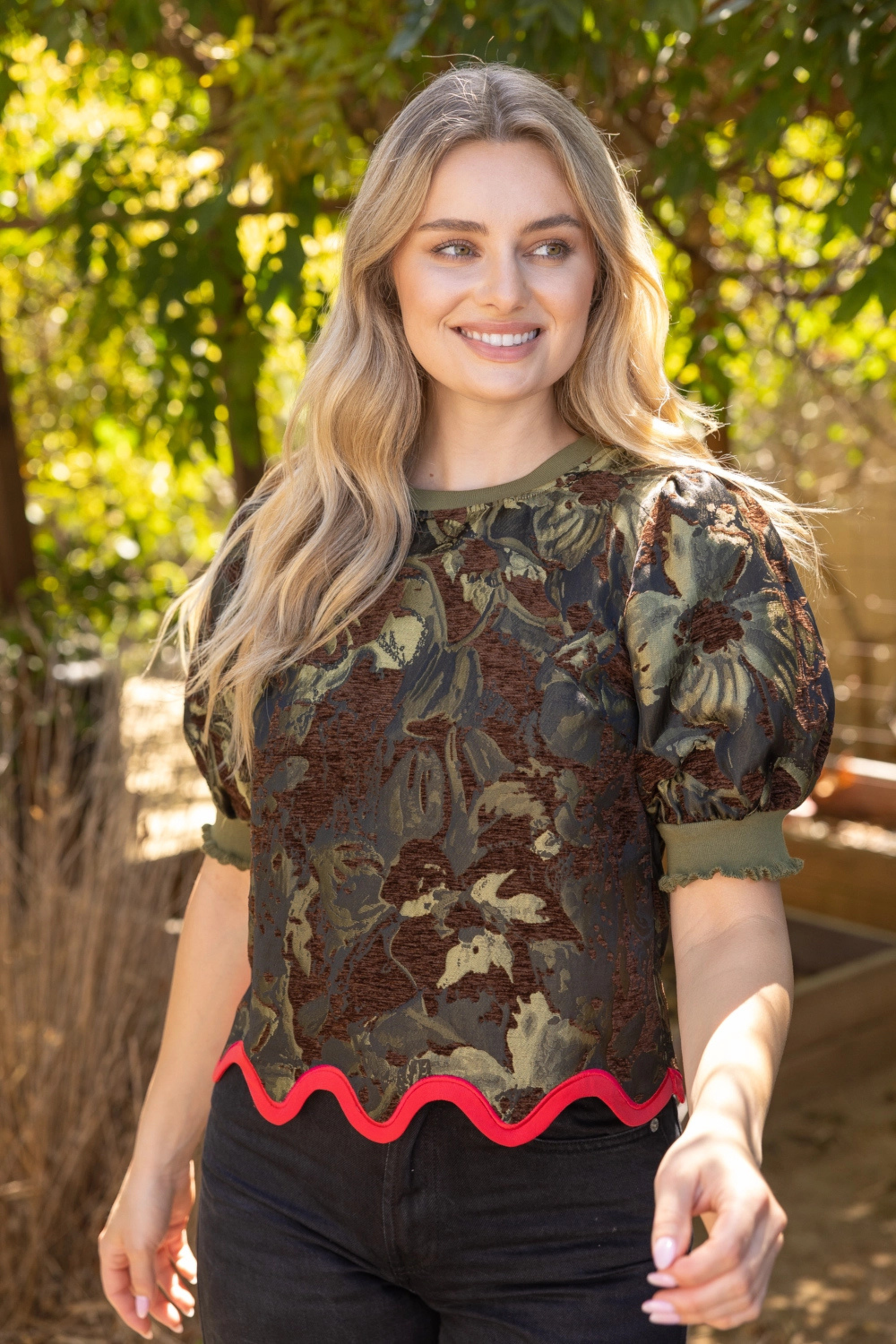 Moody History Blouse-Tops-Vixen Collection, Day Spa and Women's Boutique Located in Seattle, Washington