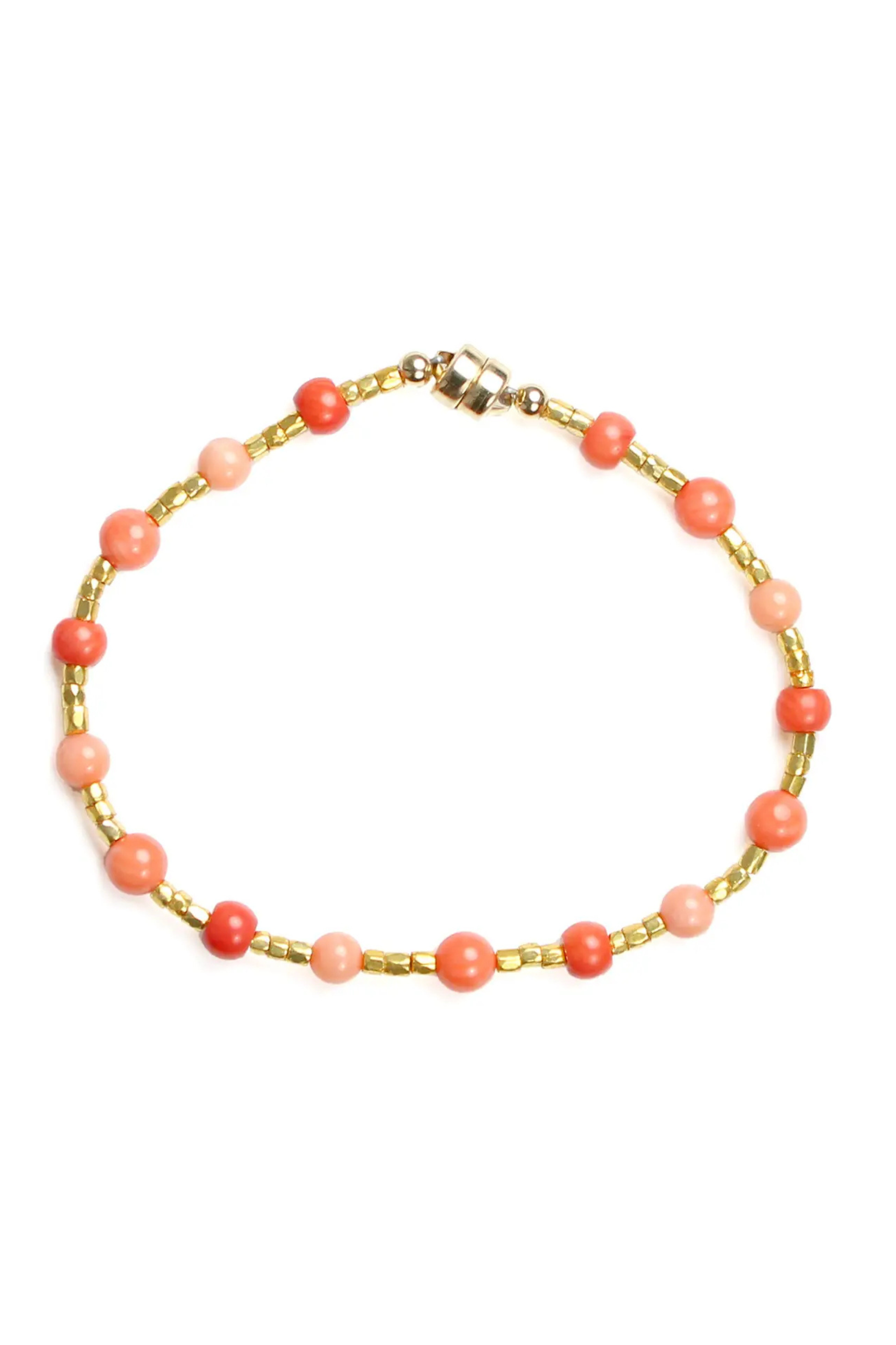 Multi Color Coral Bracelet-Jewelry-Vixen Collection, Day Spa and Women's Boutique Located in Seattle, Washington