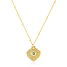 Diamond Pendant Chain-Necklaces-Vixen Collection, Day Spa and Women's Boutique Located in Seattle, Washington