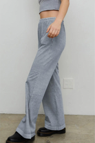 New Flow Cotton Flare Pant-Loungewear Bottoms-Vixen Collection, Day Spa and Women's Boutique Located in Seattle, Washington