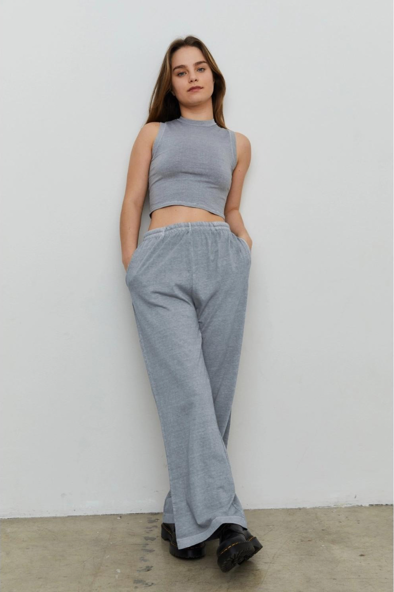 New Flow Cotton Flare Pant-Loungewear Bottoms-Vixen Collection, Day Spa and Women's Boutique Located in Seattle, Washington