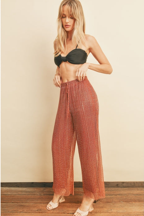 MoonStuck Pant, Rust-Pants-Vixen Collection, Day Spa and Women's Boutique Located in Seattle, Washington