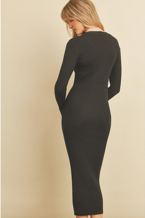 Fall In Love Midi Dress-Dresses-Vixen Collection, Day Spa and Women's Boutique Located in Seattle, Washington