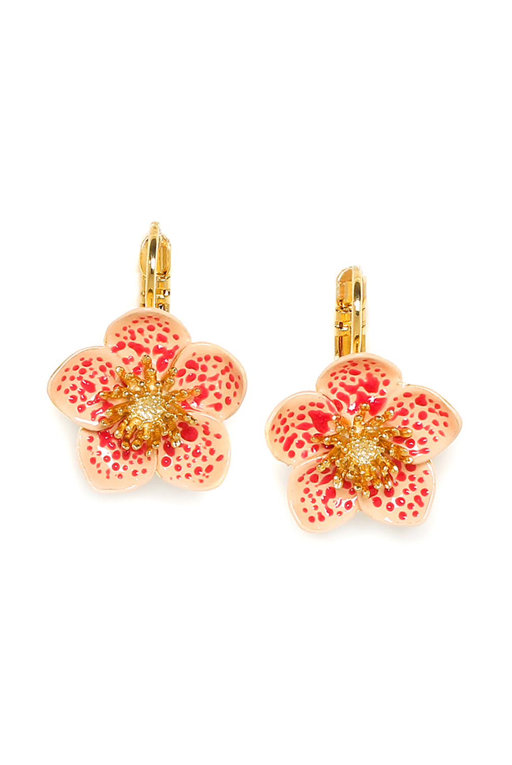 Dafne Simple Flower Earrings-Earrings-Vixen Collection, Day Spa and Women's Boutique Located in Seattle, Washington