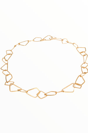 Gold Link Chain-Necklaces-Vixen Collection, Day Spa and Women's Boutique Located in Seattle, Washington