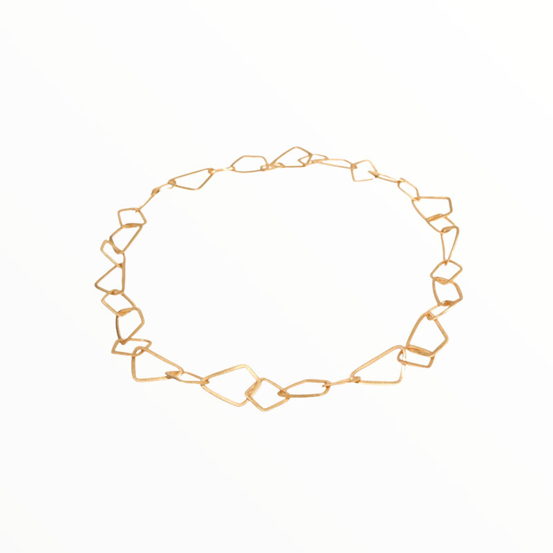 Gold Link Chain-Necklaces-Vixen Collection, Day Spa and Women's Boutique Located in Seattle, Washington
