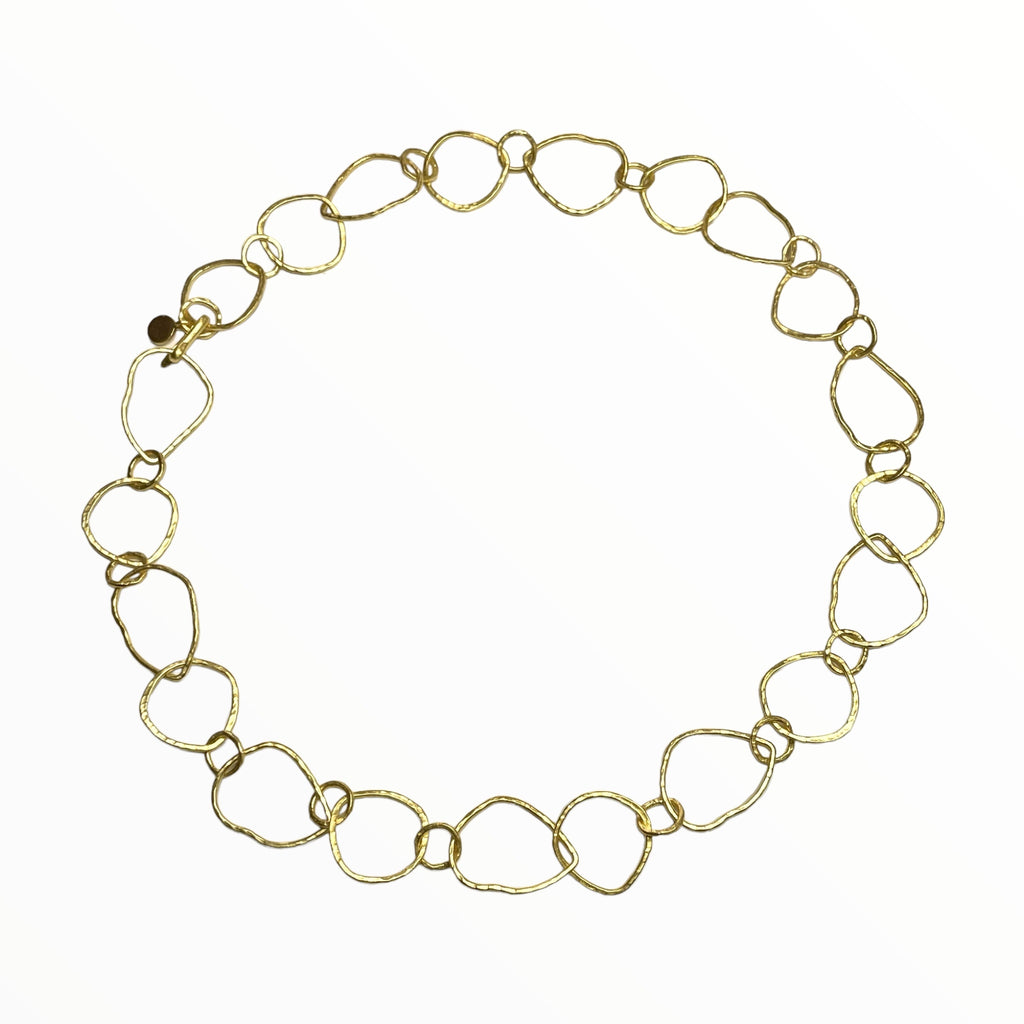 Gold Circles-Necklaces-Vixen Collection, Day Spa and Women's Boutique Located in Seattle, Washington