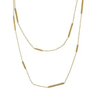 Gold Chain with Bars-Necklaces-Vixen Collection, Day Spa and Women's Boutique Located in Seattle, Washington