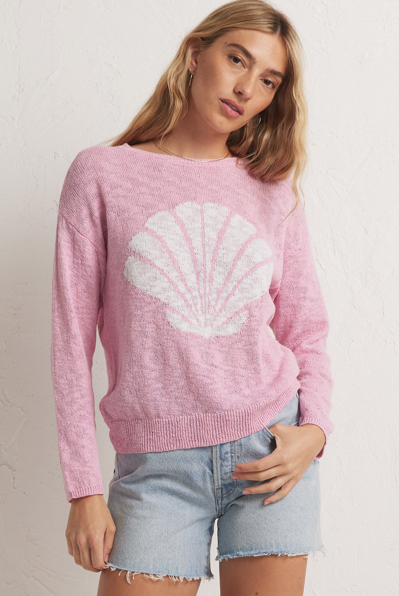 Shell Yeah Sweater-Sweaters-Vixen Collection, Day Spa and Women's Boutique Located in Seattle, Washington