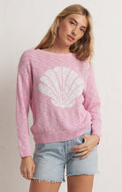 Shell Yeah Sweater-Sweaters-Vixen Collection, Day Spa and Women's Boutique Located in Seattle, Washington