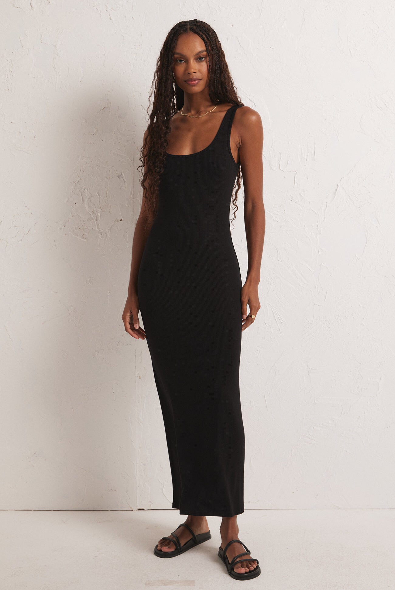 Viviana Rib Dress-Dresses-Vixen Collection, Day Spa and Women's Boutique Located in Seattle, Washington