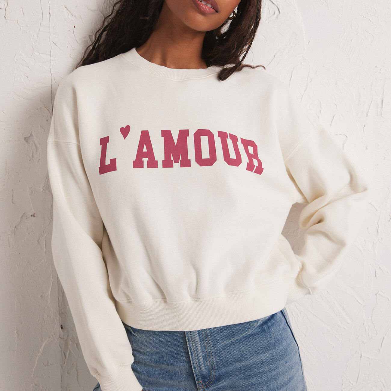 L'amour Sweashirt-Sweaters-Vixen Collection, Day Spa and Women's Boutique Located in Seattle, Washington