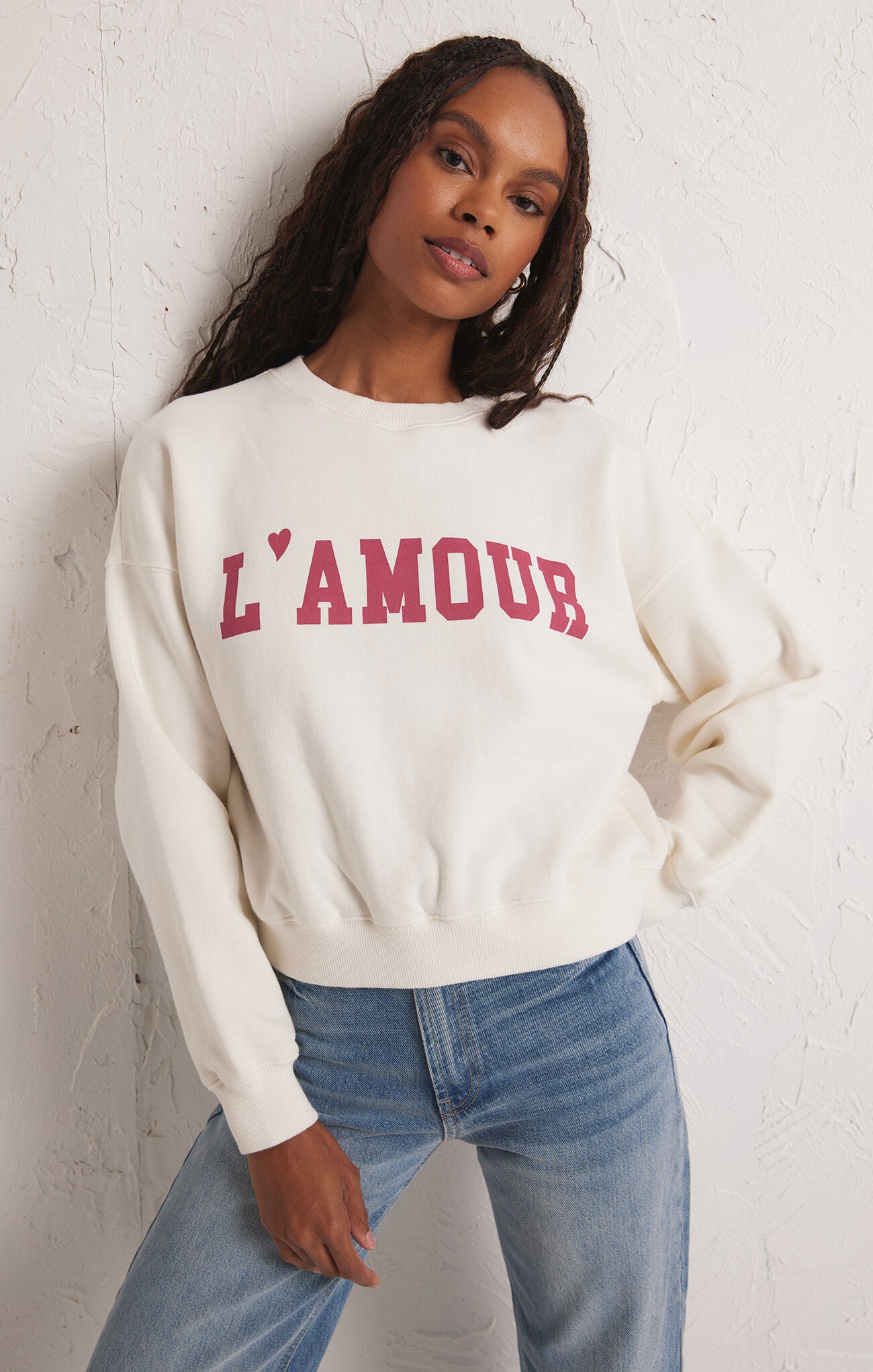 L'amour Sweashirt-Sweaters-Vixen Collection, Day Spa and Women's Boutique Located in Seattle, Washington