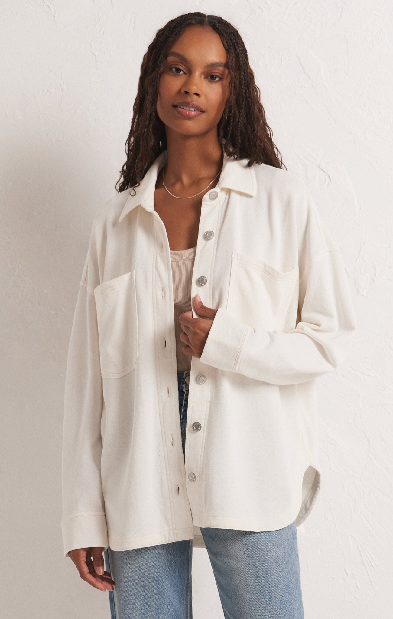 All Day Knit Jacket-Jackets-Vixen Collection, Day Spa and Women's Boutique Located in Seattle, Washington