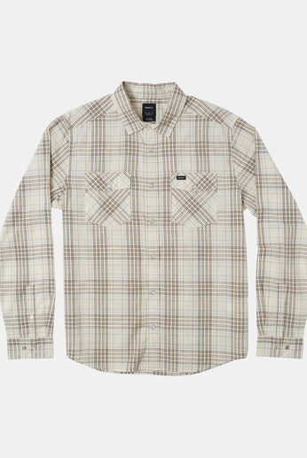 Neps Plaid Long Sleeve Shirt-Men's Tops-Vixen Collection, Day Spa and Women's Boutique Located in Seattle, Washington