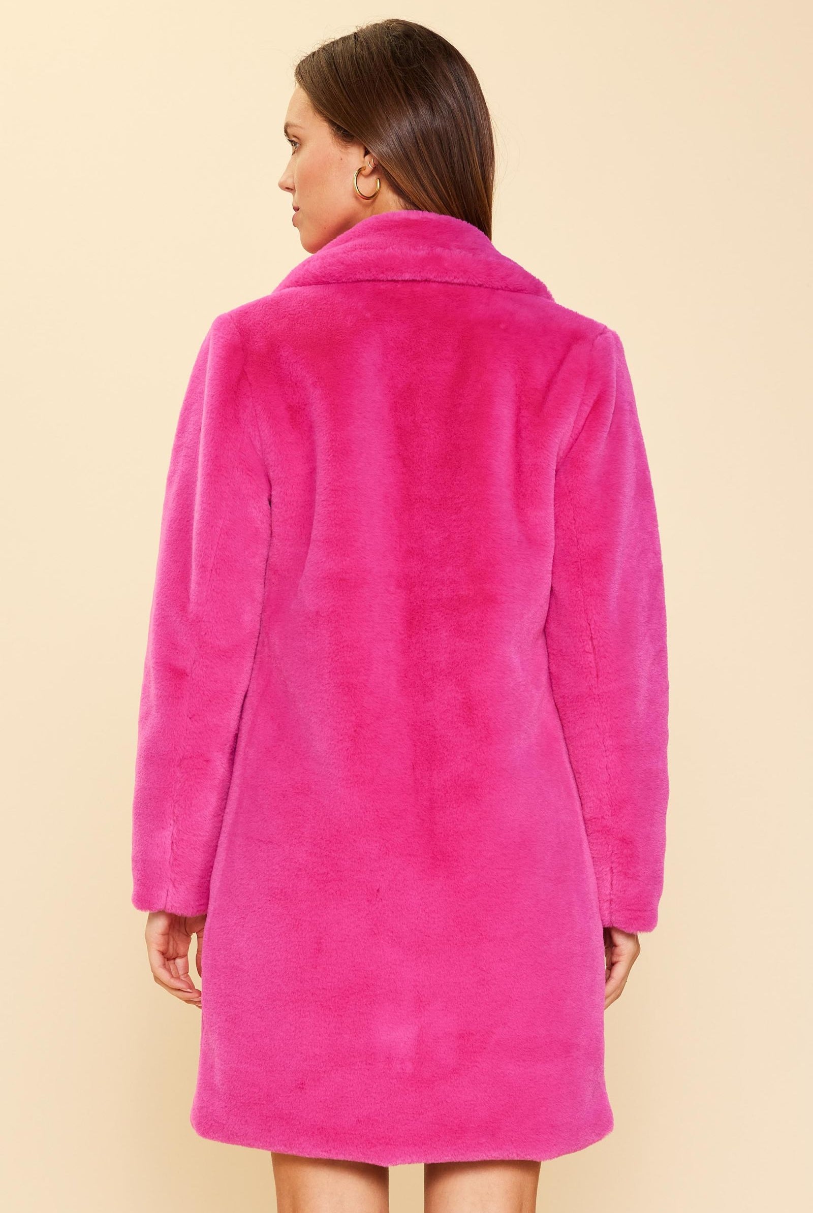 Good Intentions Teddy Long Coat-Coats-Vixen Collection, Day Spa and Women's Boutique Located in Seattle, Washington