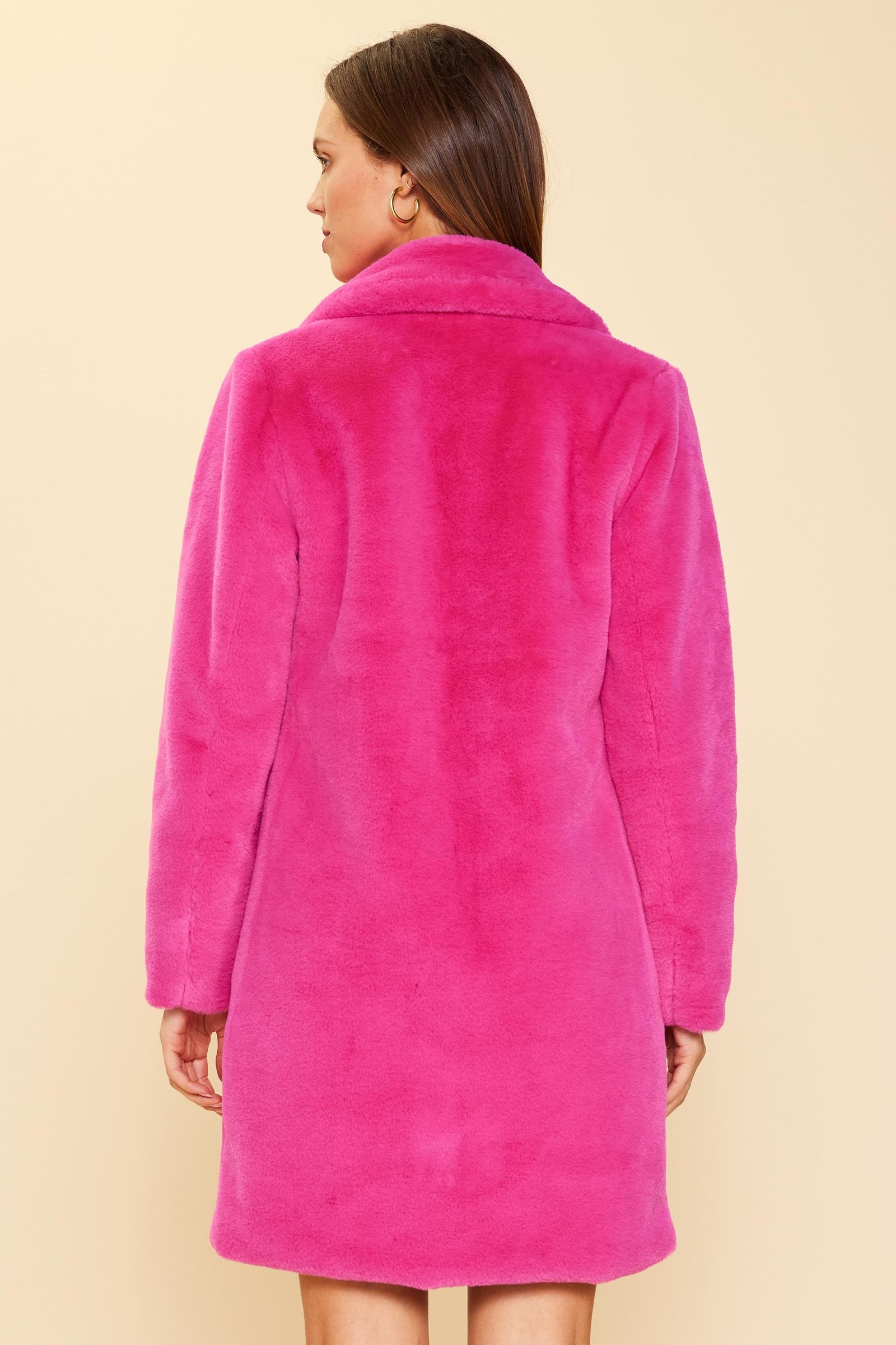 Good Intentions Teddy Long Coat-Outerwear-Vixen Collection, Day Spa and Women's Boutique Located in Seattle, Washington