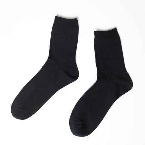 Solid Ribbed Quarter Socks-Socks-Vixen Collection, Day Spa and Women's Boutique Located in Seattle, Washington