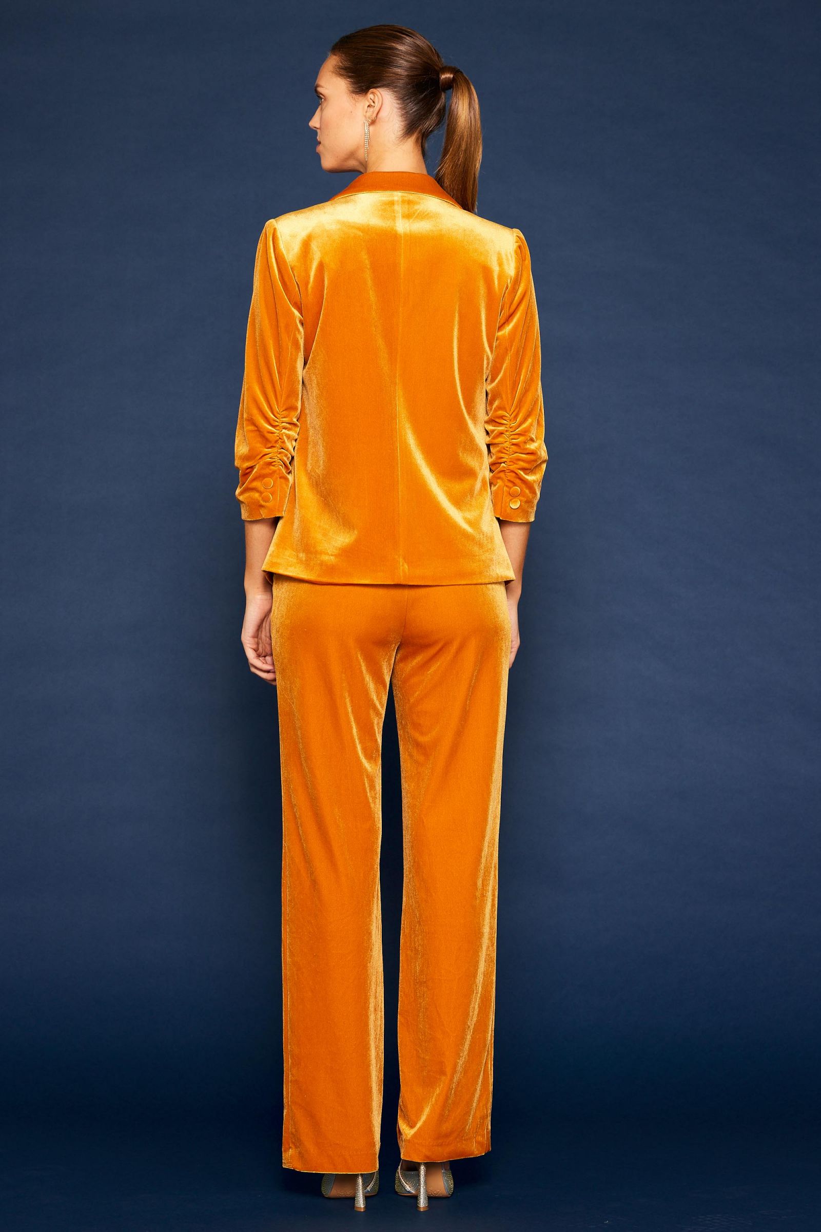 Charlize Velvet Blazer-Blazers-Vixen Collection, Day Spa and Women's Boutique Located in Seattle, Washington