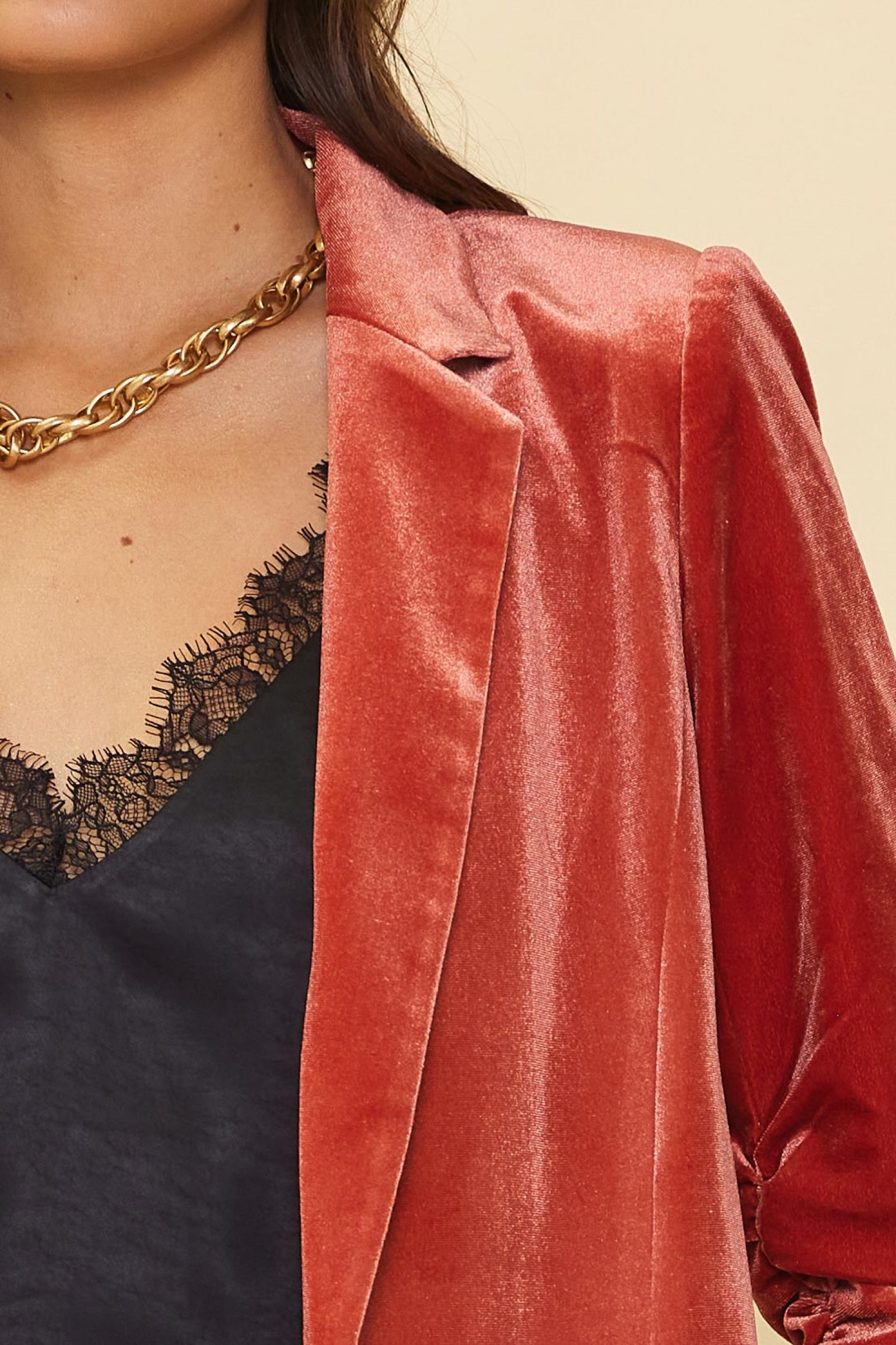 Charlize Velvet Blazer-Blazers-Vixen Collection, Day Spa and Women's Boutique Located in Seattle, Washington