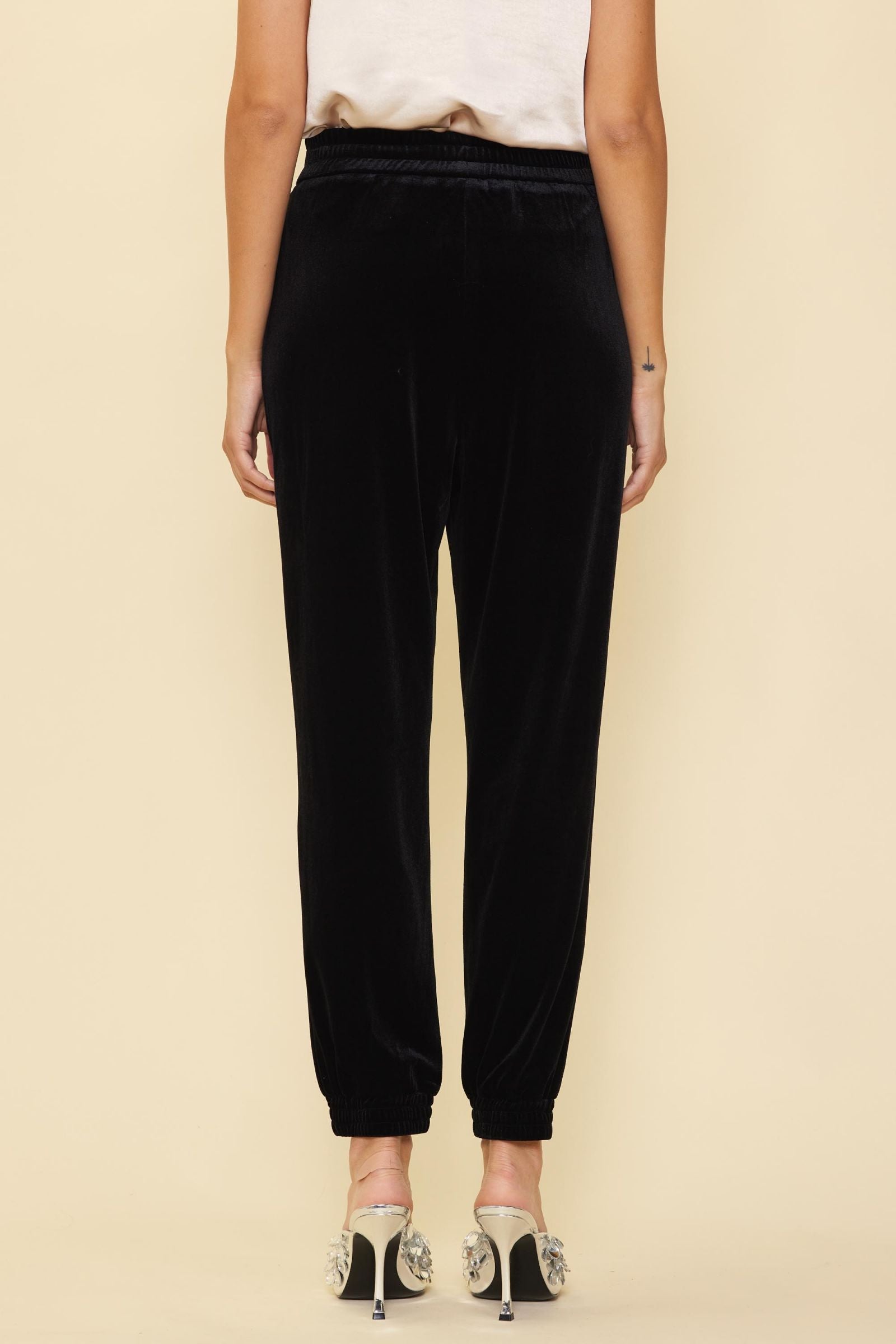 Velour Velvet Joggers-Pants-Vixen Collection, Day Spa and Women's Boutique Located in Seattle, Washington