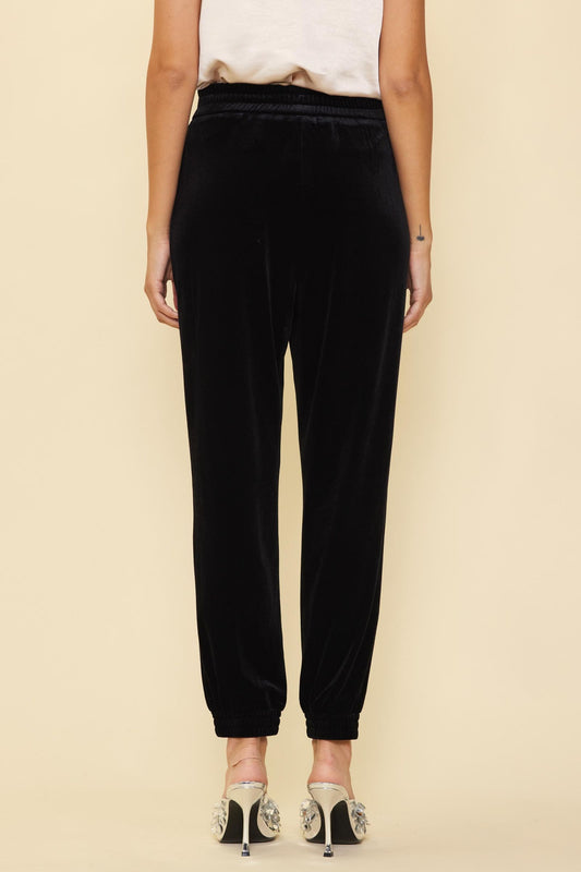 Velour Velvet Joggers-Pants-Vixen Collection, Day Spa and Women's Boutique Located in Seattle, Washington