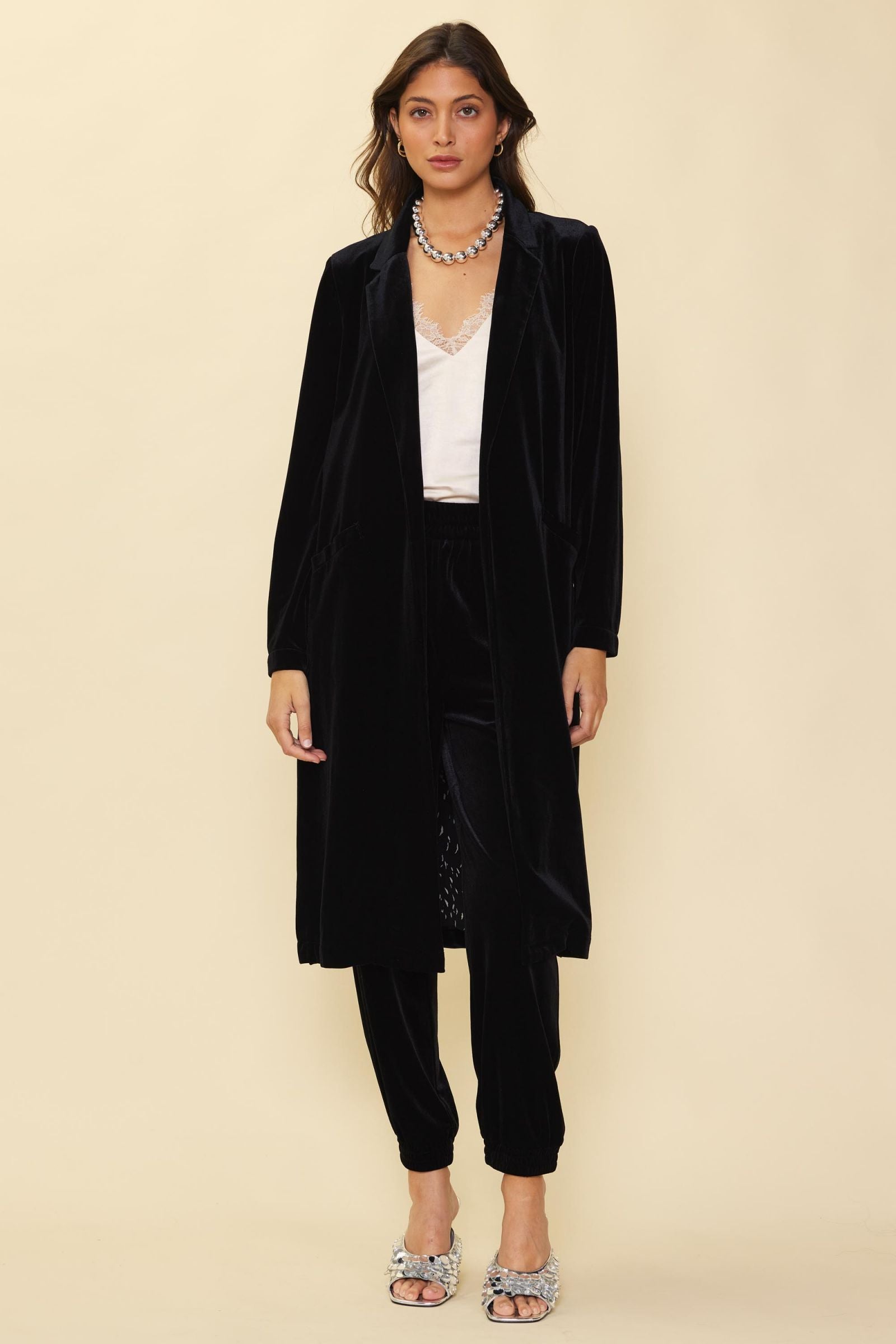 Velour Velvet Joggers-Pants-Vixen Collection, Day Spa and Women's Boutique Located in Seattle, Washington